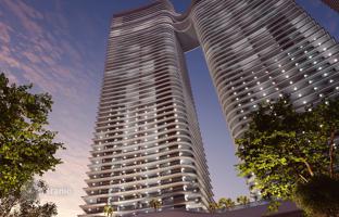 New high-rise residence Seahaven Tower C with a swimming pool and a lounge area, Nad Al Sheba 1, Dubai, UAE for From $1,253,000