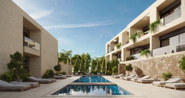 New project with a swimming pool and a gym, Emba, Cyprus