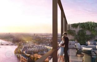 Two-bedroom apartment in a high-rise residence with a park, a business center and a lounge area, Nine Elms, London, UK for £1,900,000