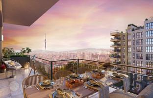 Residential complex surrounded by park, near the International Financial Center, Ataşehir, Istanbul, Turkey for From 27,178,000 TRY