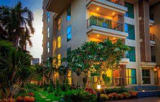 One-bedroom apartment in a complex with many amenities, central Pattaya, Thailand for $122,000