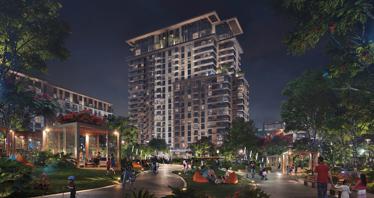 Modern residence Fern City Walk with well-developed infrastructure close to the places of interest, in the prestigious area of Al Wasl, Dubai