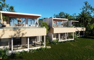 New complex of villas with swimming pool, spa areas and panoramic views, 1 minute from Lamai Beach, Samui, Thailand for From $444,000
