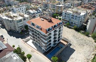 Low-rise residence with swimming pools and a restaurant at 150 meters from the sea, in the center of Alanya, Turkey for From 13,327,000 TRY