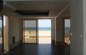 Comfortable villa with a plot, a parking, terraces and sea views on the first beach line, Mazotos, Cyprus for 600,000 €