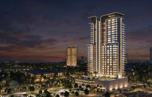New high-rise project with swimming pools and green areas, Abu Dhabi, UAE for From $661,000