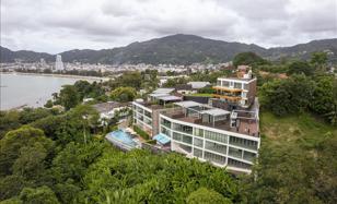 Residence with a swimming pool and a sea view 5 minutes drive away from the beaches, Patong, Phuket, Thailand for From $714,000