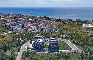 4-bedroom penthouse 334 m² in Kestel for 37,204,000 TRY