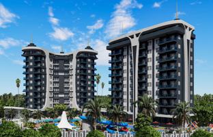 1-bedroom apartment in new building 50 m² in Avsallar for 7,718,000 TRY