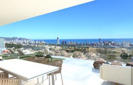 Villa with a terrace, sea views, a pool and a garden, near the beach, Finestrat, Spain for 1,290,000 €