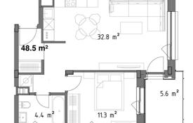 2-bedrooms apartment 48 m² in Latgale Suburb, Latvia for 129,000 €