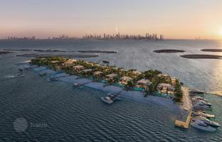 New complex of beachfront villas Amali Islands with panoramic views and a floating helipad, The World Islands, Dubai, UAE for From $20,664,000