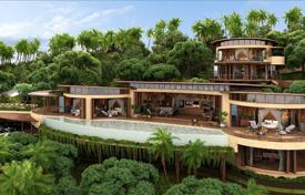 New luxury villa with a swimming pool and a panoramic view near the beach, Samui, Thailand for $2,500,000