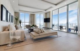 High-quality apartment in a new high-rise residence with a marina, a yacht club and a waterfront on the private peninsula, Miami Beach, USA for $815,000