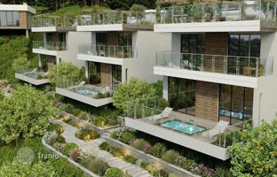Modern turnkey villa with a pool, parking, and mountain views in Batumi, Georgia for $420,000