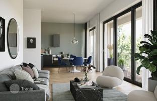 Three-bedroom apartment with a terrace in a residential complex with an underground garage and a garden, Kreuzberg, Berlin, Germany for 1,030,000 €