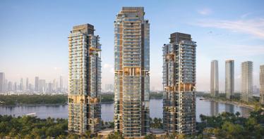 New high-rise project The Edit at d3 with swimming pools, lounge areas and a kids' club, Dubai Design District, DUbai, UAE