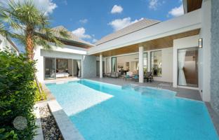 Guarded complex of villas with swimming pool close to Bang Tao Beach, Phuket, Thailand for From $1,171,000