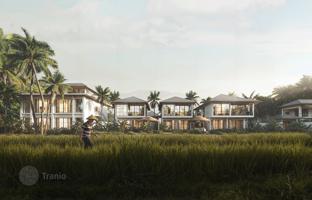 New villa with a view of the jungles in a residential complex with co-working areas, 5 minutes from the center of Ubud, Bali, Indonesia for From $265,000