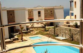 Sea view apartment in a residential complex with a pool, Bodrum, Turkey for $314,000