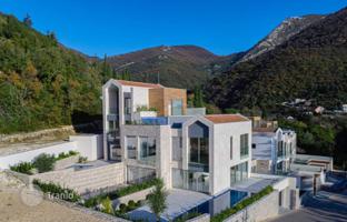 New residential complex of townhouses, duplexes and penthouses near the sea in Donja Lastva, Tivat, Montenegro for From 610,000 €