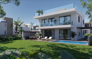 Exclusive gated complex of villas with swimming pools, 700 meters from the beach, Geroskipou, Cyprus for From 250,000 €