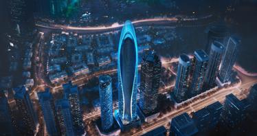 35 new flats in residential complex Mercedes Benz Places by Binghatti in Downtown Dubai