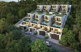Villas with tropical swimming pools and a panoramic sea view, 6 minutes from the airport, Phuket, Thailand for From 572,000 €