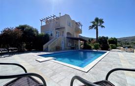 Three-storey villa with a swimming pool, an orchard and sea views in Kokkino Chorio, Crete, Greece for 465,000 €