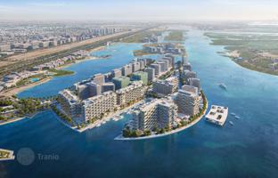 Premier beachfront development Luluat Marina in Al Raha, Abu Dhabi, UAE for From $310,000