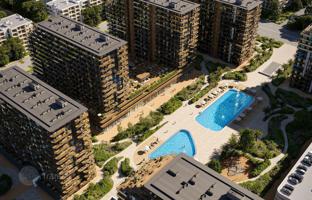 New studio apartment with a pool view in the YES project — Sea Breeze resort, Baku, Azerbaijan for $87,000