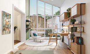 4 new villas in residential complex in Mérignac for From 305,000 €