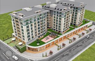 Residence with a swimming pool, a green area and around-the-clock security, Istanbul, Turkey for From 10,747,000 TRY