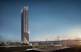 High-rise project with swimming pools and a spa, 400 meters from MRT Ratchathewi, in the central area of Bangkok, Thailand for From $314,000