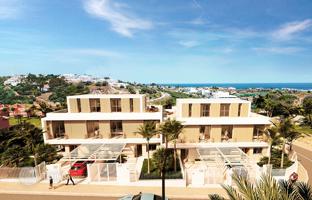 New townhouses with swimming pools and underground parking in Estepona, Malaga, Spain for From 730,000 €