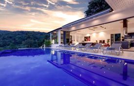 Modern villa with a panoramic view in a residence with gardens and sports grounds, Phuket, Thailand for $2,816,000