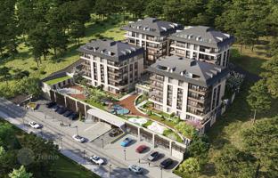 New residence with a swimming pool, a fitness center and views of the Bosphorus, 30 minutes away from the coast, Istanbul, Turkey for From 74,122,000 TRY