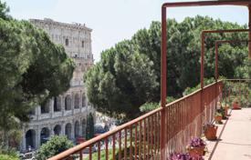 Spacious furnished apartment with balconies and views of the Colosseum, Rome, Italy for 2,200,000 €