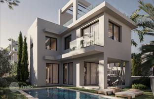 New complex of villas with swimming pools close to the beach, Pernera, Cyprus for From 543,000 €