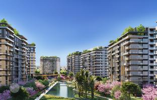 New residence with a green area and swimming pools in a prestigious area, near the city center, Istanbul, Turkey for From 32,786,000 TRY