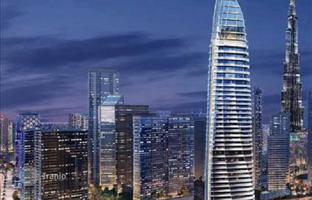 Canal Heights de GRISOGONO — stylish high-rise residence by DAMAC in the prestigious business district of Business Bay, Dubai for From $770,000