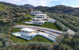 Three-level turnkey villa with a pool, SPA and sea views in Kyparissia, Peloponnese, Greece for 1,680,000 €