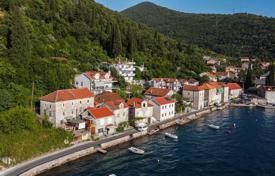 For sale part of Historic stone house (1st and 2nd floor) with yard on the first line in Lepetan, Tivat for 160,000 €