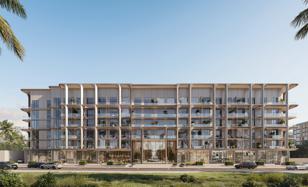Apartment in One Beverly complex with swimming pools and mini golf course in the developed area of ​​Arjan-Dubailand, Dubai, UAE for $184,000