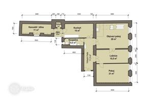 3-bedroom apartment 174 m² in Prague 5. Price on request