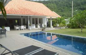 Modern villa with a terrace, a pool and a garden in a guarded residence, near the beach, Kata, Thailand for $575,000