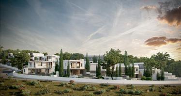 New residence with a swimming pool and a green area close to beaches and the city center, Limassol, Cyprus