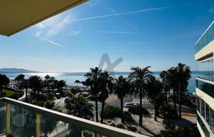 Modern turnkey studio with stunning sea views in Cannes, Cote d'Azur, France for 267,000 €