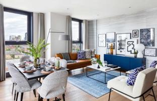 Two-bedroom apartment in a residence with a garden, Crouch End, London, UK for £600,000