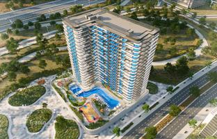 New complex of apartments with private swimming pool Samana Resorts close to Downtown Dubai and Dubai Marina, IMPZ (Production City), Dubai for From $190,000